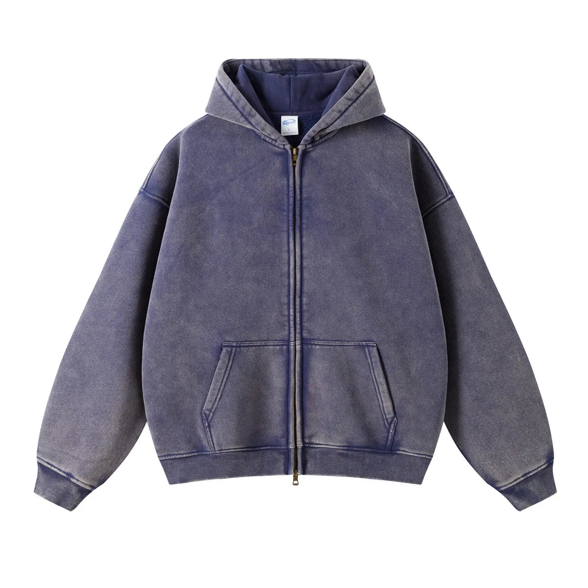 Stone Zipup Hoodie