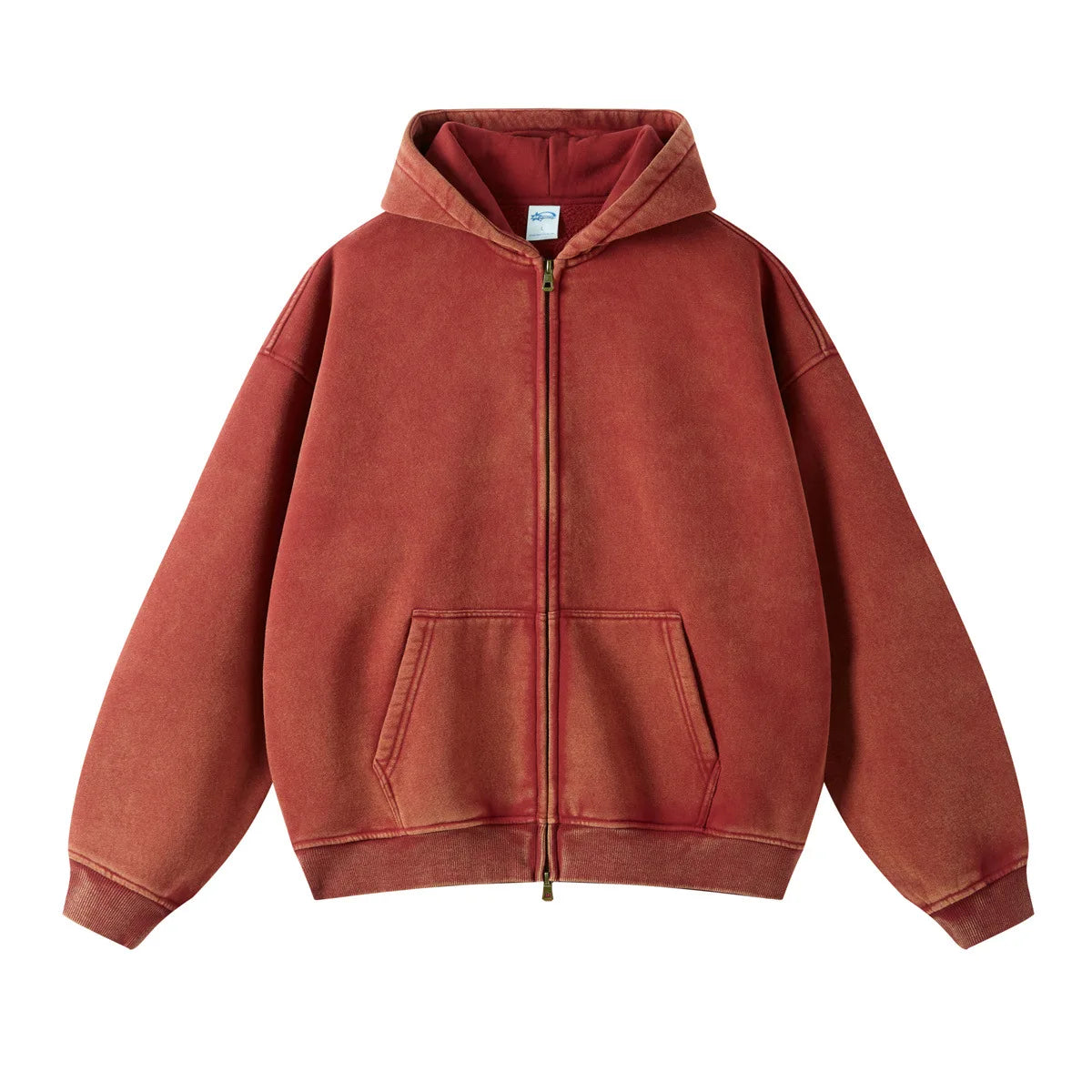Stone Zipup Hoodie