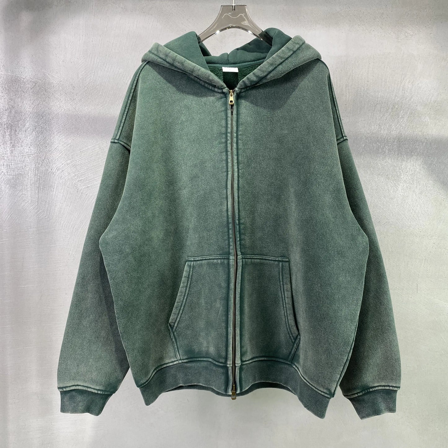 Stone Zipup Hoodie