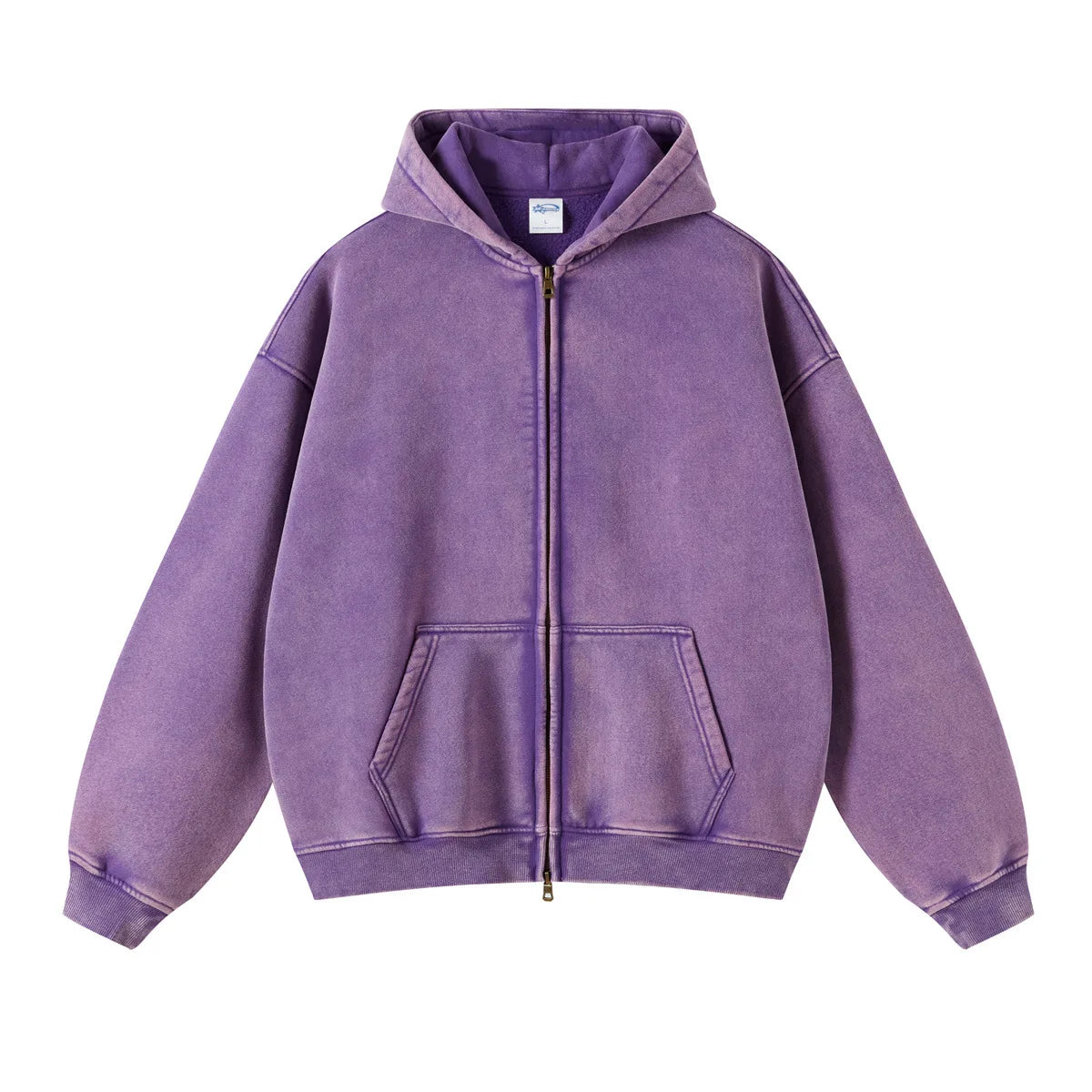Stone Zipup Hoodie